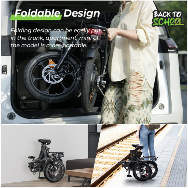 U4 STEP THROUGH FOLDING eBIKE