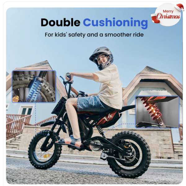 A14 ELECTRIC DIRT BIKE WITH BLUETOOTH SPEAKER