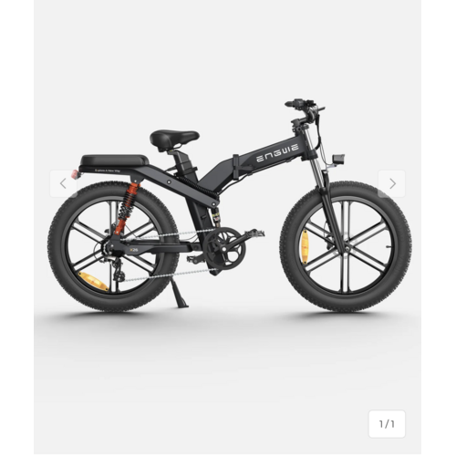 ENGWE X26 Triple Suspension Foldable ebike 