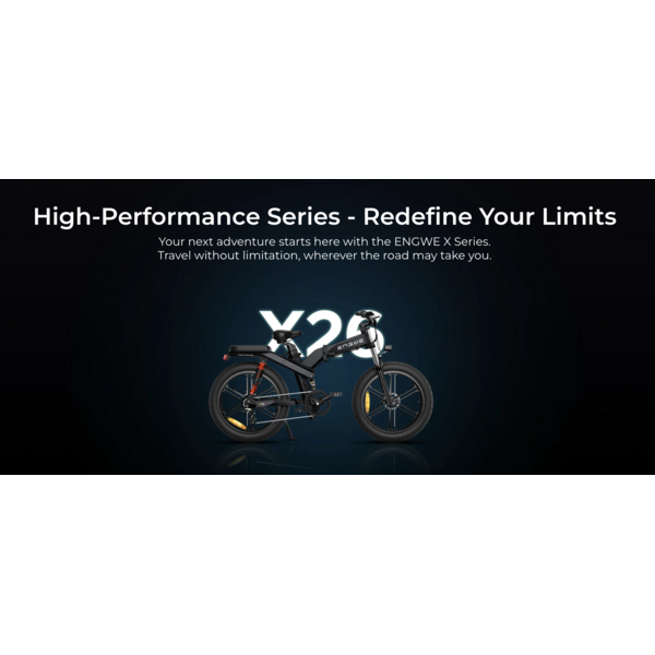 X26 Triple Suspension Foldable ebike