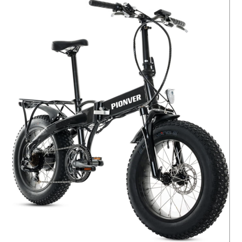 PIONVER P40 ELECTRIC FATBIKE 20x4 BLACK 
