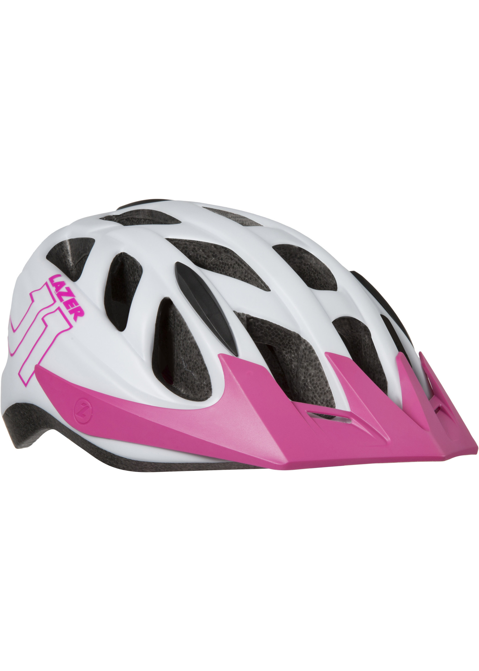 Lazer Lazer J1 Helmet, White/Pink, Uni-Youth