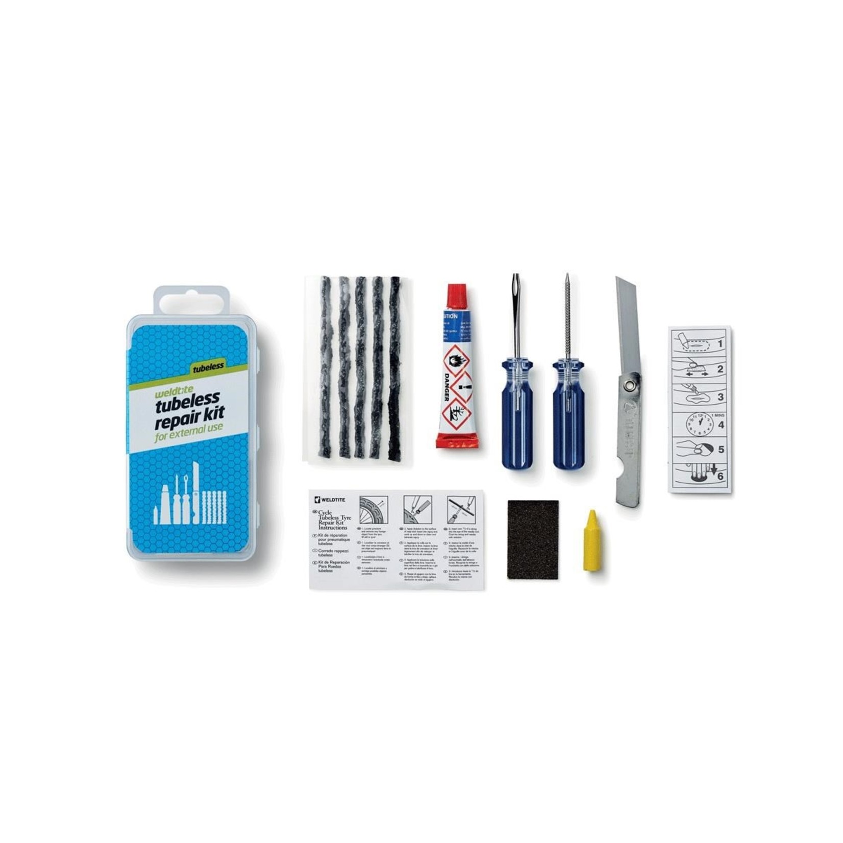 WELDTITE Weldtite Tubeless Tyre Repair Kit