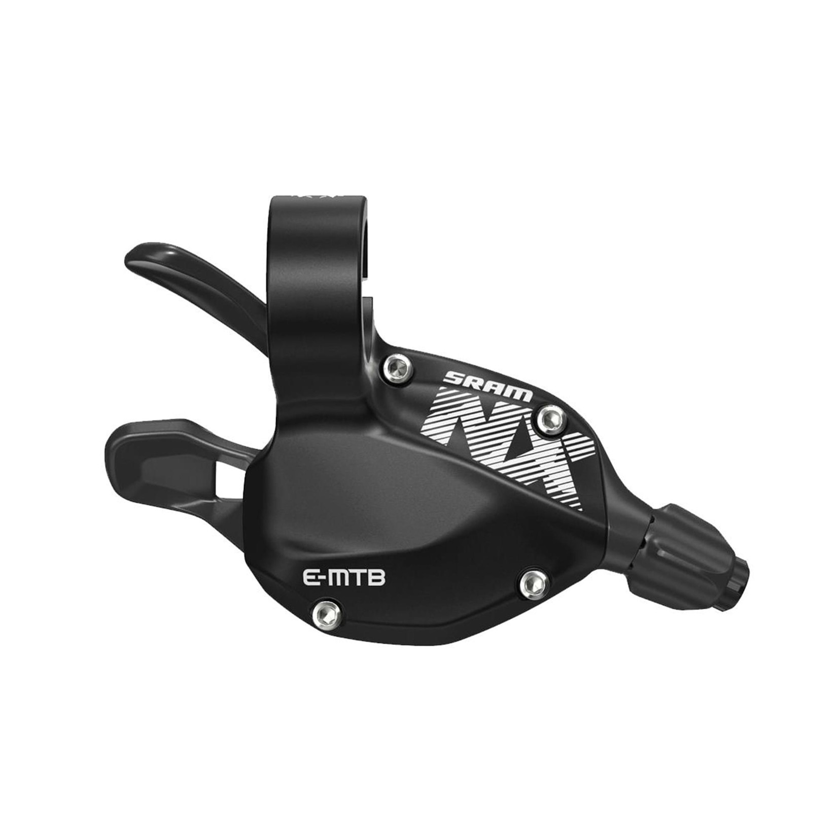 Sram SRAM SHIFTER NX EAGLE SINGLE CLICK TRIGGER REAR W DISCRETE CLAMP: BLACK