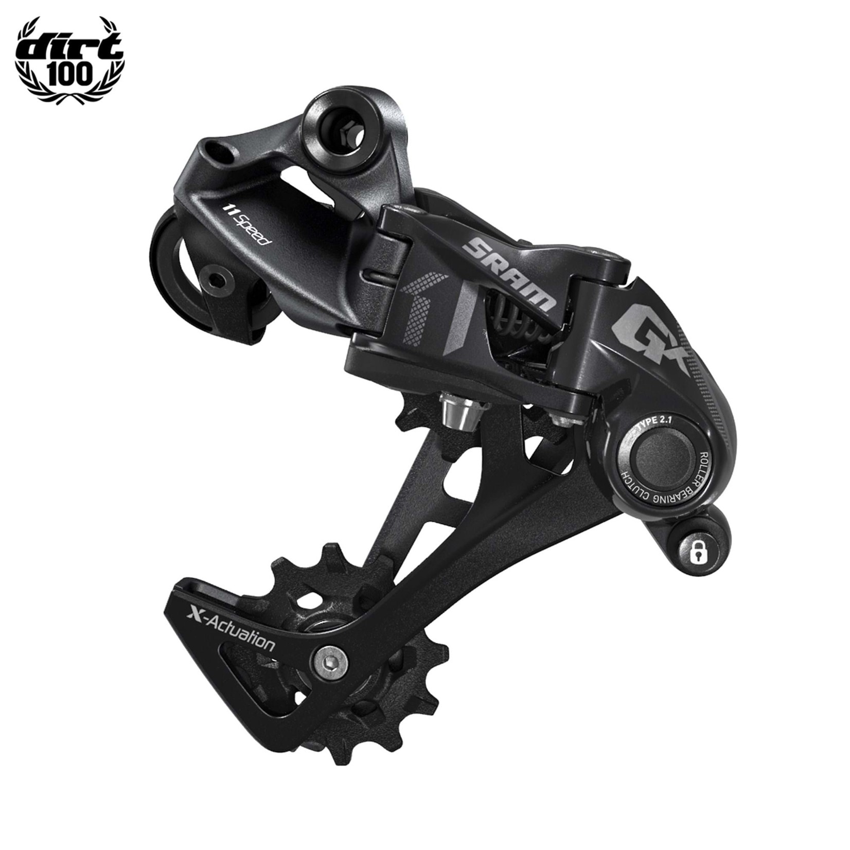 Sram SRAM REAR DERAILLEUR GX 1X11-SPEED LONG CAGE: RED