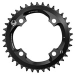 Sram SRAM CHAIN RING X-SYNC 2 38T 104 BCD STEEL EAGLE BLACK: BLACK 38T