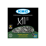 KMC KMC Chain X11 SILVER/BLACK 114 LINKS