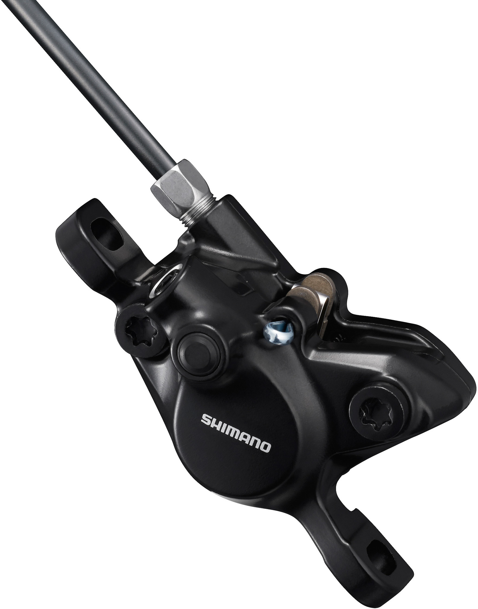 Post Mount Calliper BR-MT200 disc brake calliper, post mount, front or rear, black Black ...
