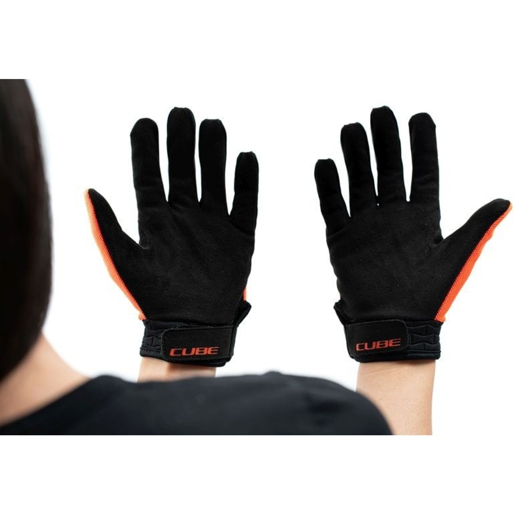 Cube Cube Gloves Perf. Junior Long Finger X  Action Team