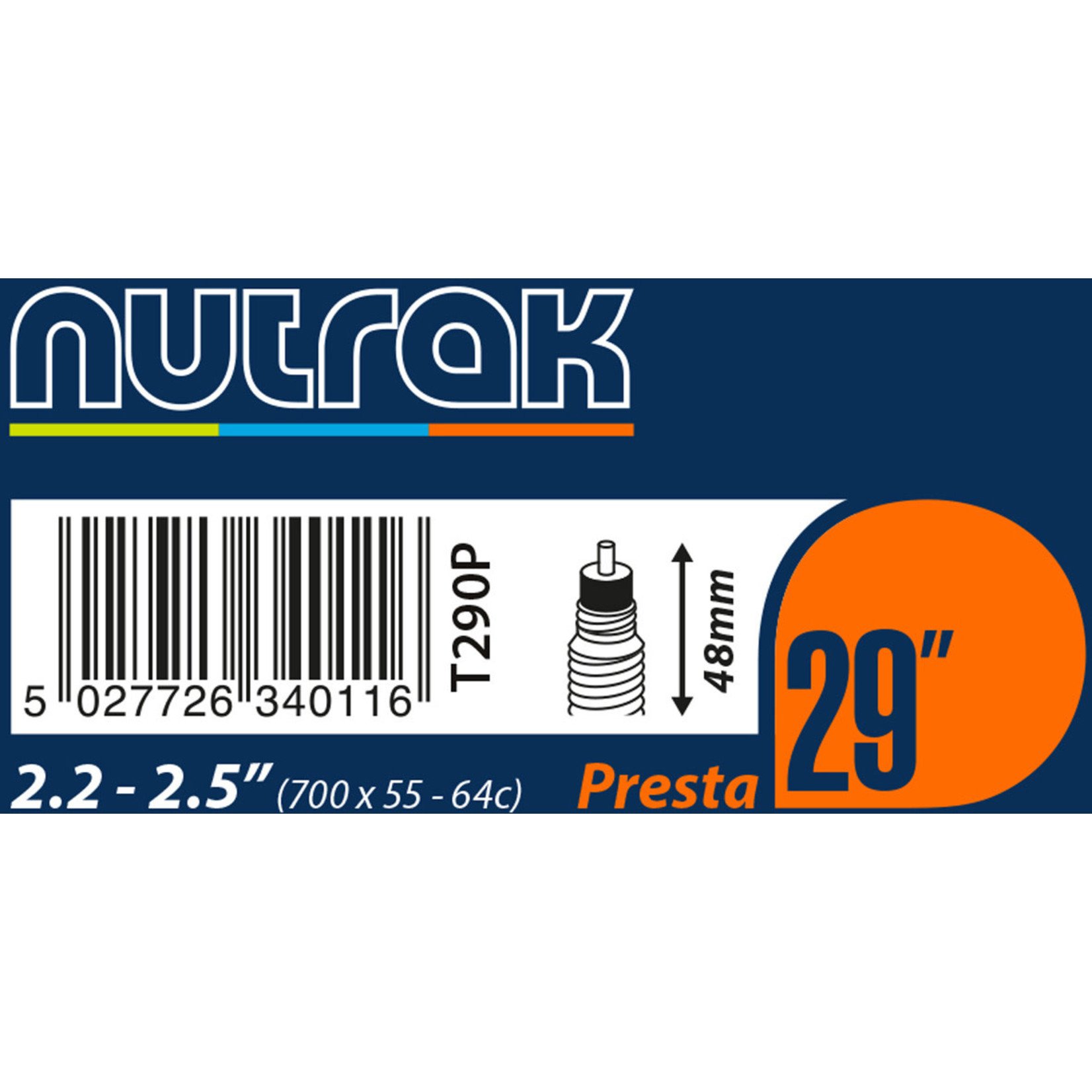 Nutrak Tube Nutrak 29 x 2.2 - 2.5 Presta