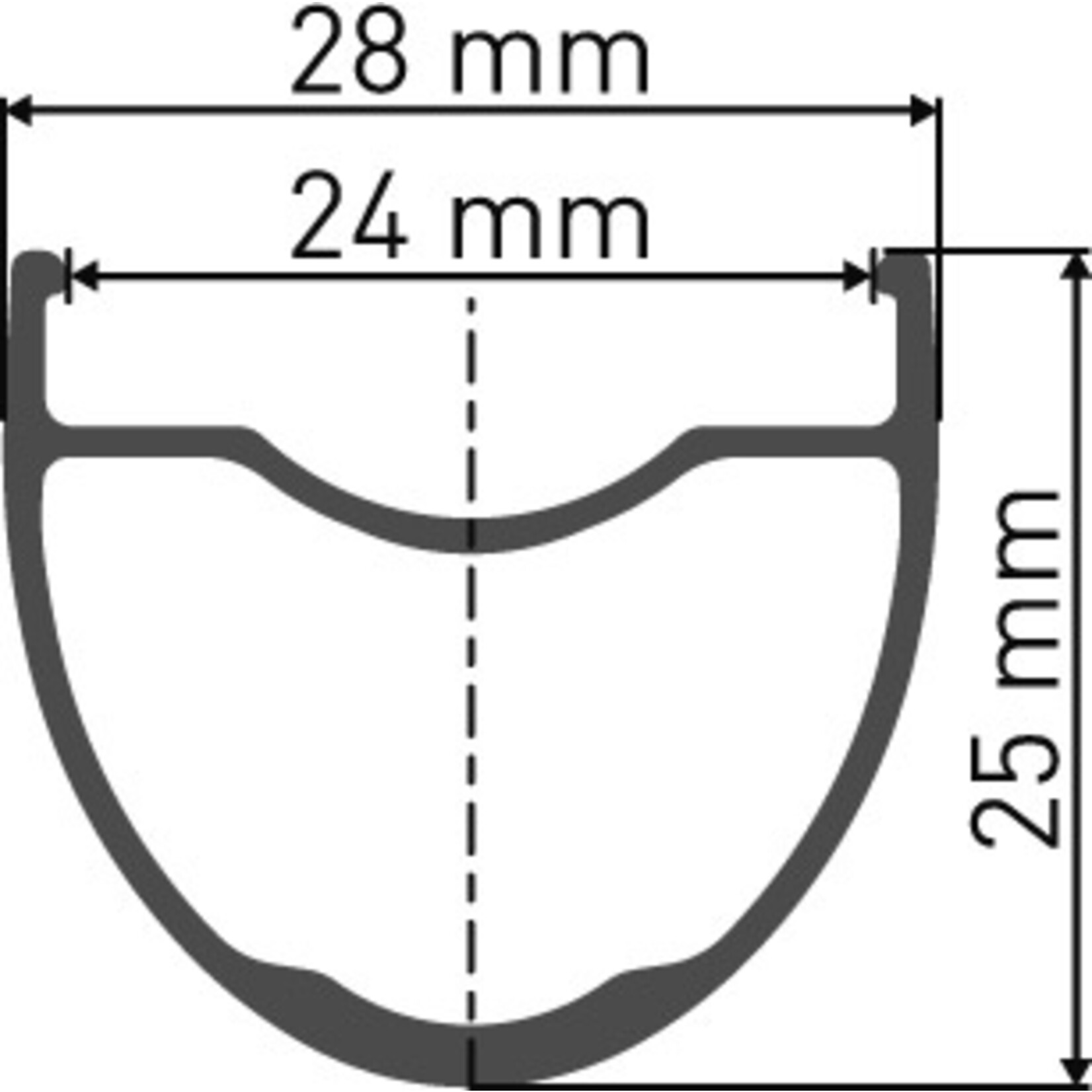 DT Swiss DT Swiss GR 531 DB SBWT Presta drilled disc rim, black