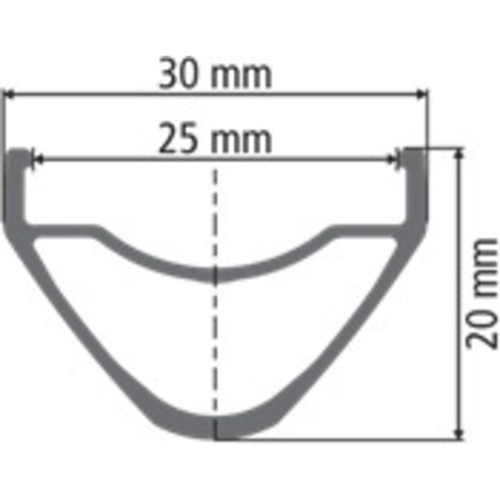 DT Swiss DT Swiss XM 421 SBWT  disc-specific Rim Presta-drilled black