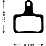 Aztec Sintered disc brake pads for Shimano flat mount - GRX/Ultegra/Dura Ace (Aztec)