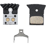 Shimano Spares Shimano L04C disc pads and spring, alloy/stainless back with cooling fins, metal sintered