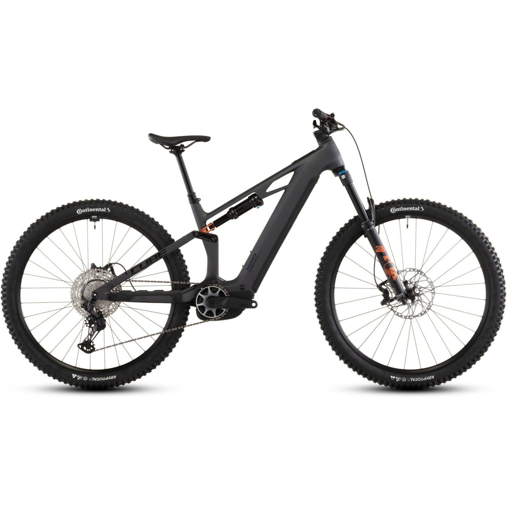 Cube CUBE STEREO HYBRID ONE44 HPC SLX 800 SLABGREY/ORANGE