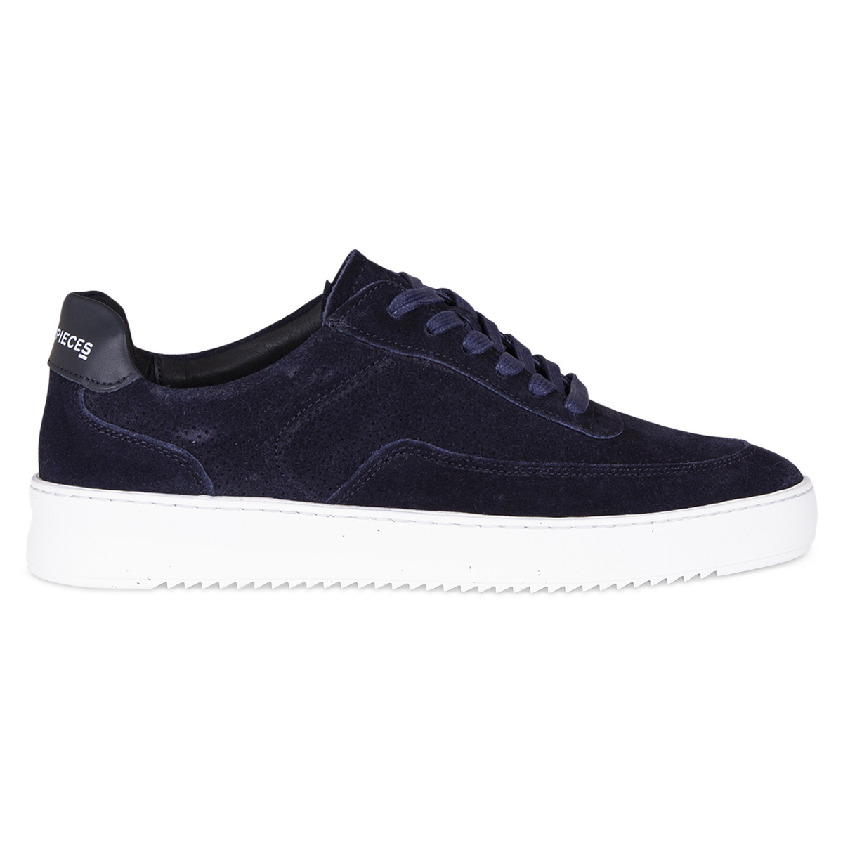 Filling Pieces Mondo perforated donkerblauw bij Gentlemen Mode - Gentlemen  Mode B.V.