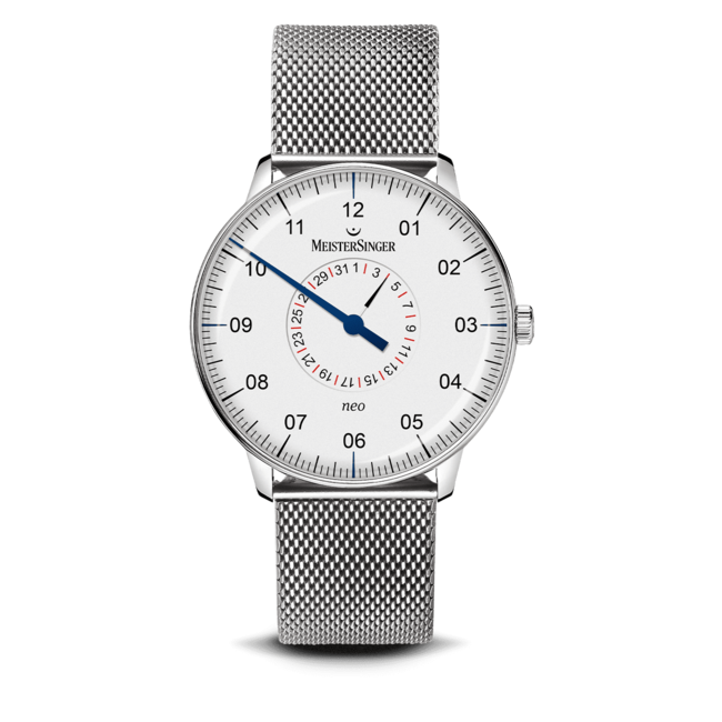 MeisterSinger Horloge Neo 401 Plus Pointer Date