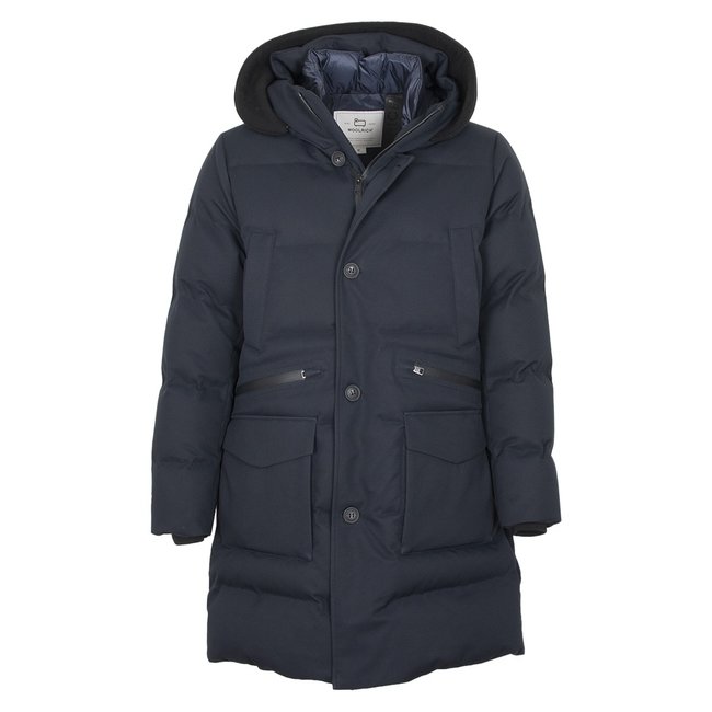 bloed Stadion Uitstroom Op zoek naar een Woolrich jas donkerblauw? - Gentlemen Mode B.V.