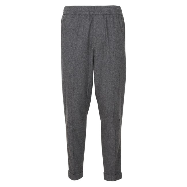 Olaf Slim Elasticated trouser grijs