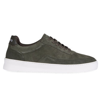 Filling Pieces Mondo perforated donkergroen - Gentlemen Mode B.V.