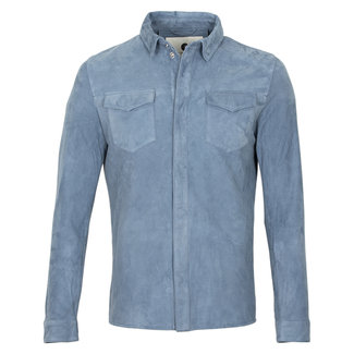 Alter Ego Overshirt Robert blauw