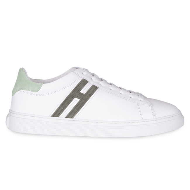 Hogan Sneaker wit met groen