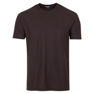 Zanone T-shirt bruin