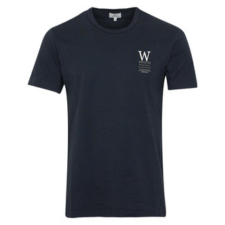 Woolrich T-shirt Lakeside donkerblauw