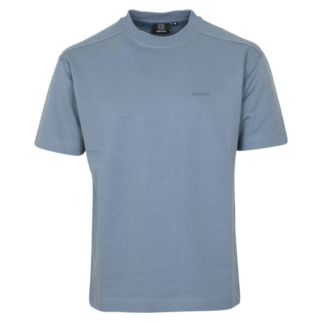 Genti T-shirt blauw