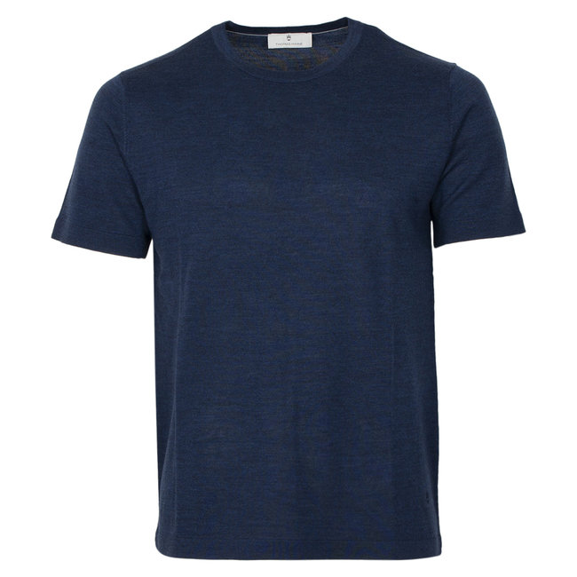 Thomas Maine T-shirt donkerblauw