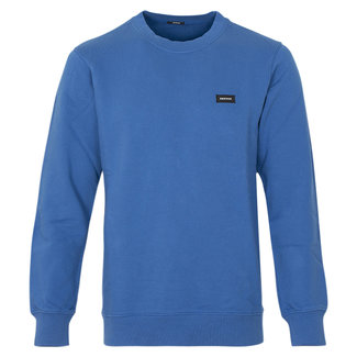 Denham Slim sweater blauw