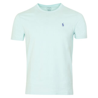Polo Ralph Lauren T-shirt lichtblauw Custom slim-fit