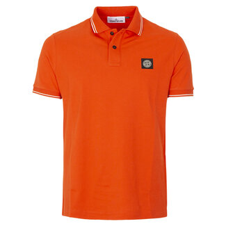 Stone Island polo rood