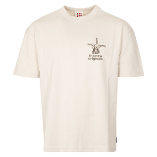 The New Originals Molen T-shirt zand
