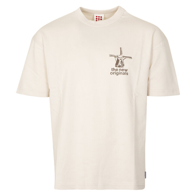 The New Originals Molen T-shirt zand