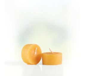 Waxinelichtje van pure bijenwas (per stuk) Waxinelichtje van pure bijenwas (per stuk)