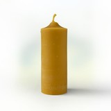 Zuivere bijenwaskaars 'stompkaars' Zuivere bijenwaskaars 'stompkaars'