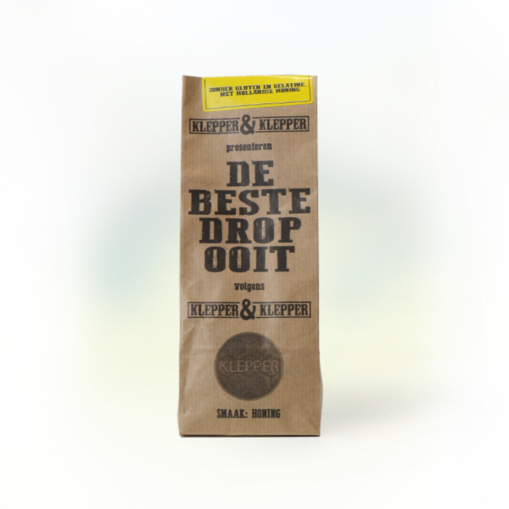Honingdrop Klepper & Klepper | Drop met 12% Echte Honing uit de Biesbosch