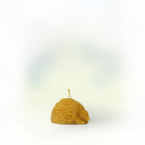 Zuivere bijenwaskaars 'egel' Zuivere bijenwaskaars 'egel'