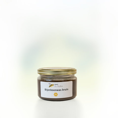 Bijenboenwas 150 gram in blank, geel of donker Bijenboenwas 150 gram in blank, geel of donker