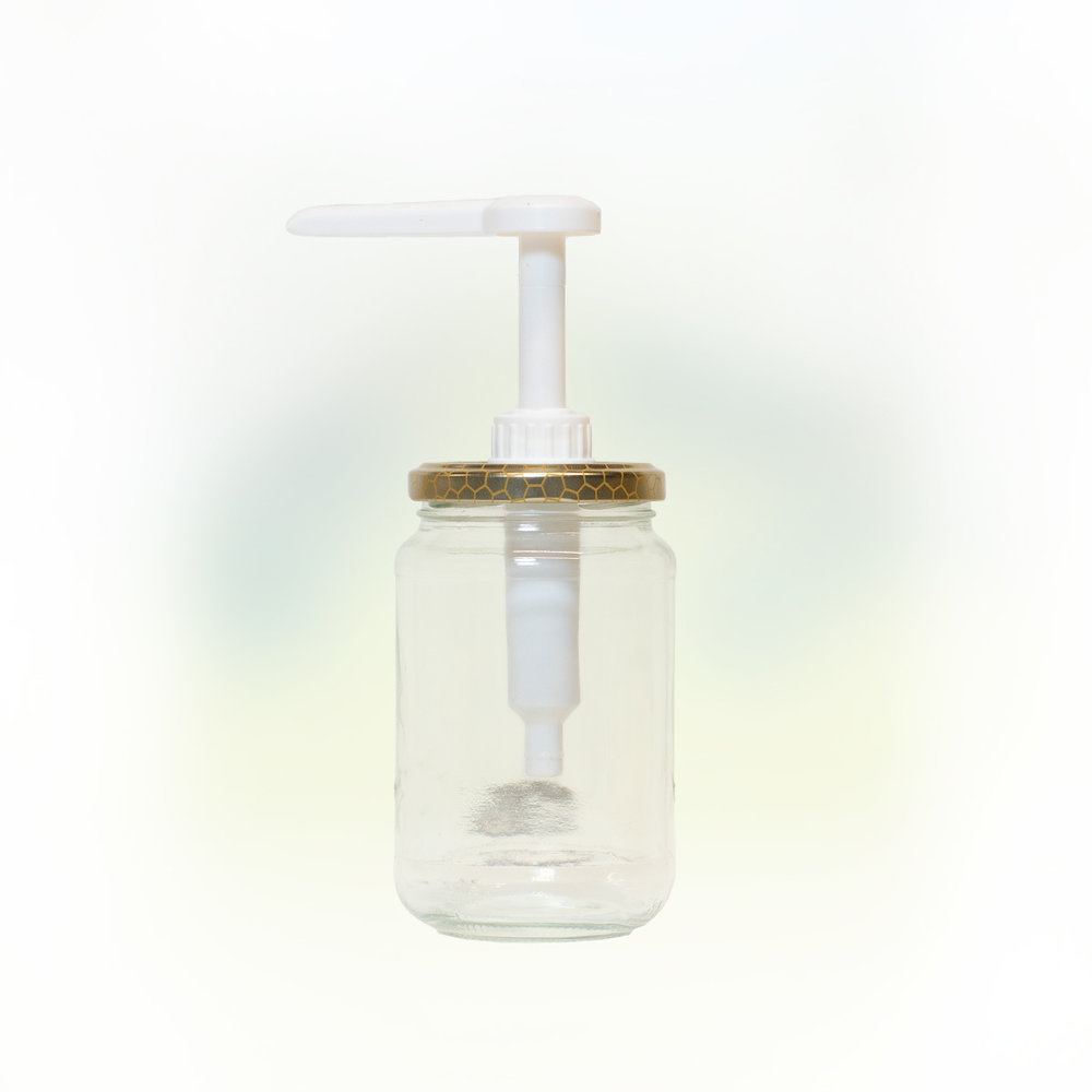Honingpompje met Deksel | Handige Honingdispenser voor Potten