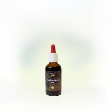 Propolisoplossing 5% | Waterige Propolisoplossing in Druppelflesje (50 ml)