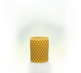 Zuivere bijenwaskaars 'Bolletjes' Zuivere bijenwaskaars 'Bolletjes'