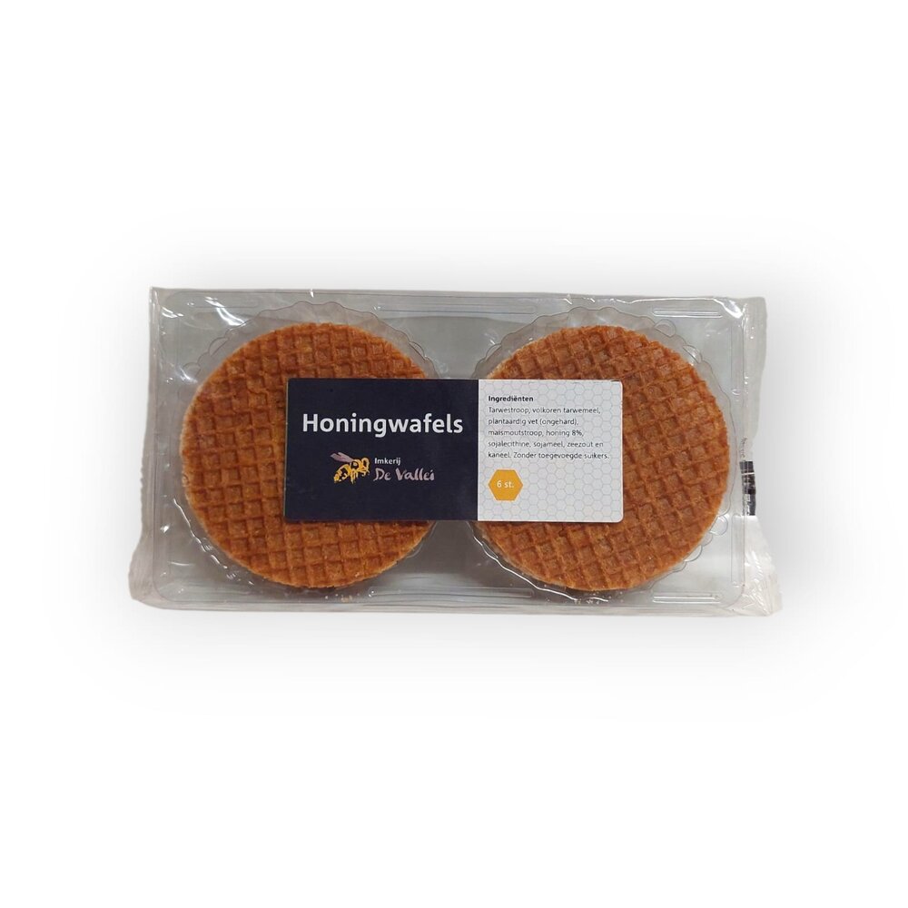 Overheerlijke honingwafels 6 stuks Overheerlijke honingwafels 6 stuks
