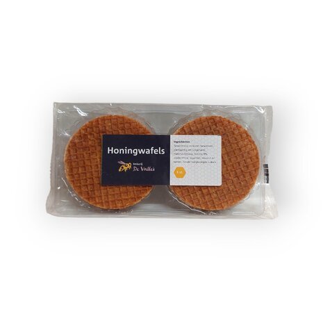 Honingwafels van de Imker | Wafels Gevuld met Pure Honing (6 stuks)