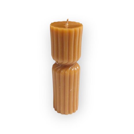 Necti Zuivere Bijenwaskaars ‘Flos’ | Handgemaakte Decoratieve Bijenwaskaars