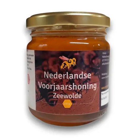 *Oogst 2026* Nederlandse Voorjaarshoning uit Zeewolde | Rauwe Honing van de Imker