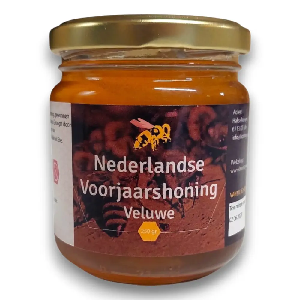Nederlandse Voorjaarshoning van de Veluwe | Rauwe Honing van de Imker