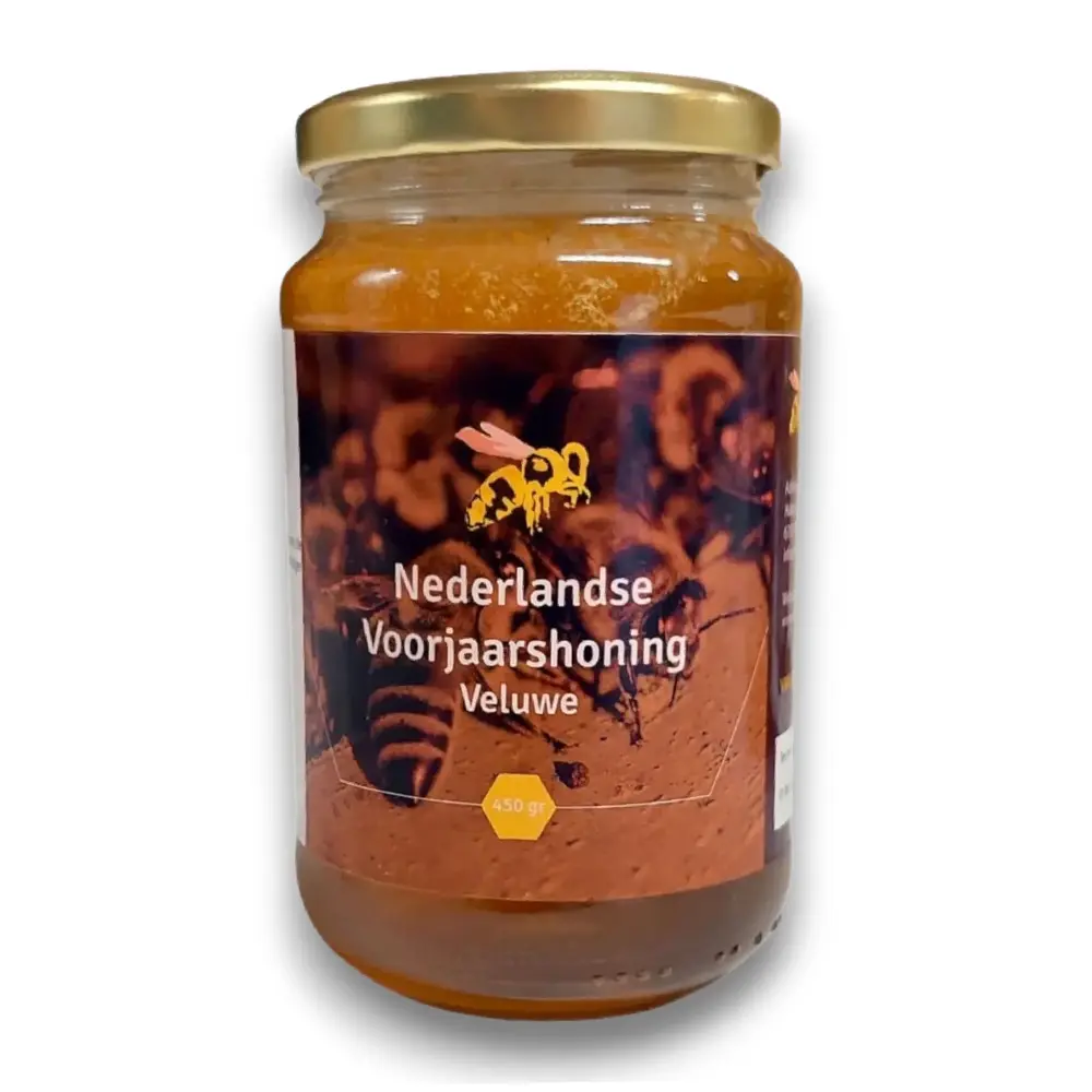 Nederlandse Voorjaarshoning van de Veluwe | Rauwe Honing van de Imker