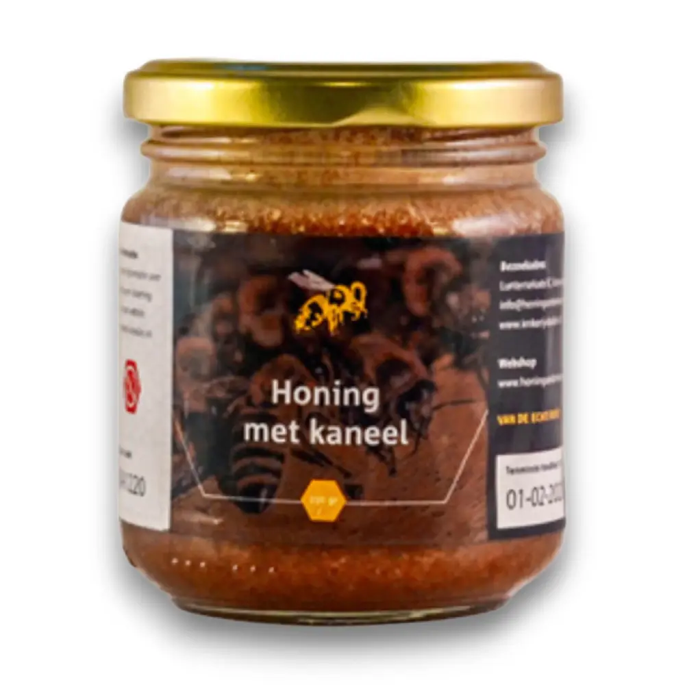 Honing met Kaneel | Pure Honing met Biologische Ceylon-Kaneel